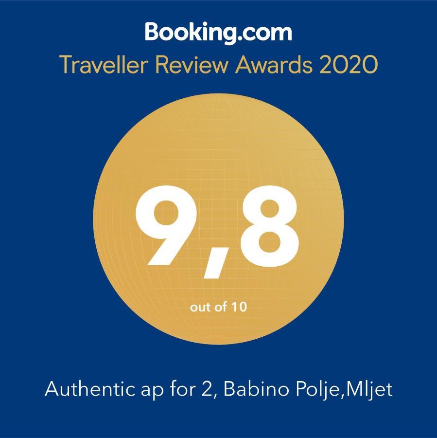 Apartmán Authentic Ap For 2, Babino Polje,Mljet Exteriér fotografie